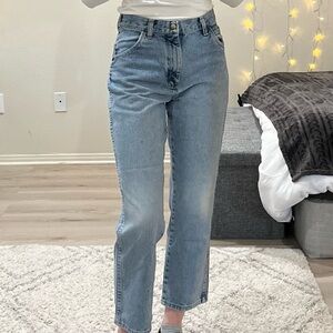 Wrangler Light Blue Women's Straight Leg Jeans